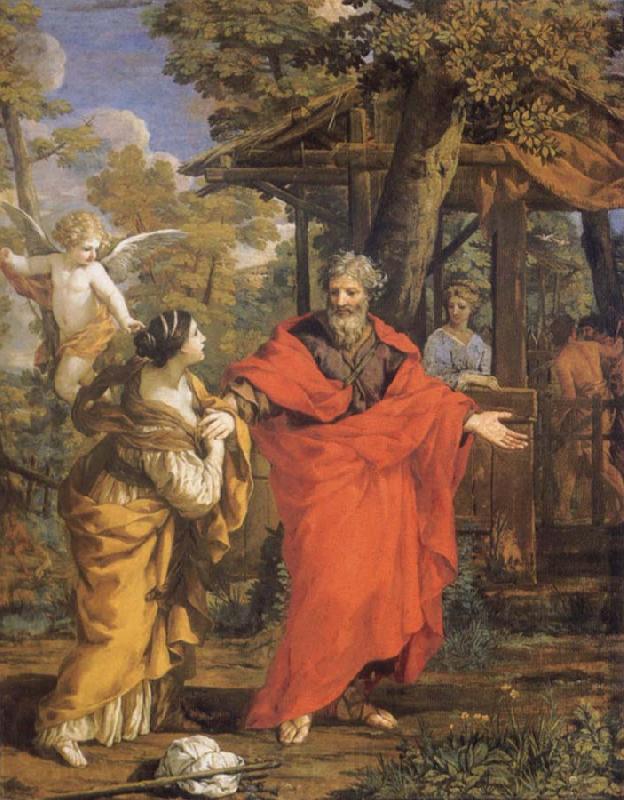 Pietro da Cortona The return of Hagar Spain oil painting art